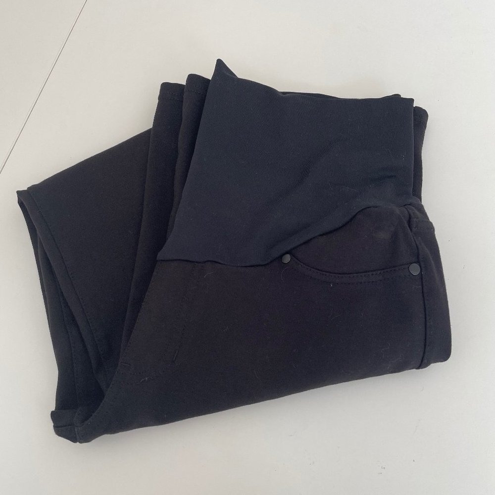 Liverpool The Bootcut Maternity Black Denim Jeans